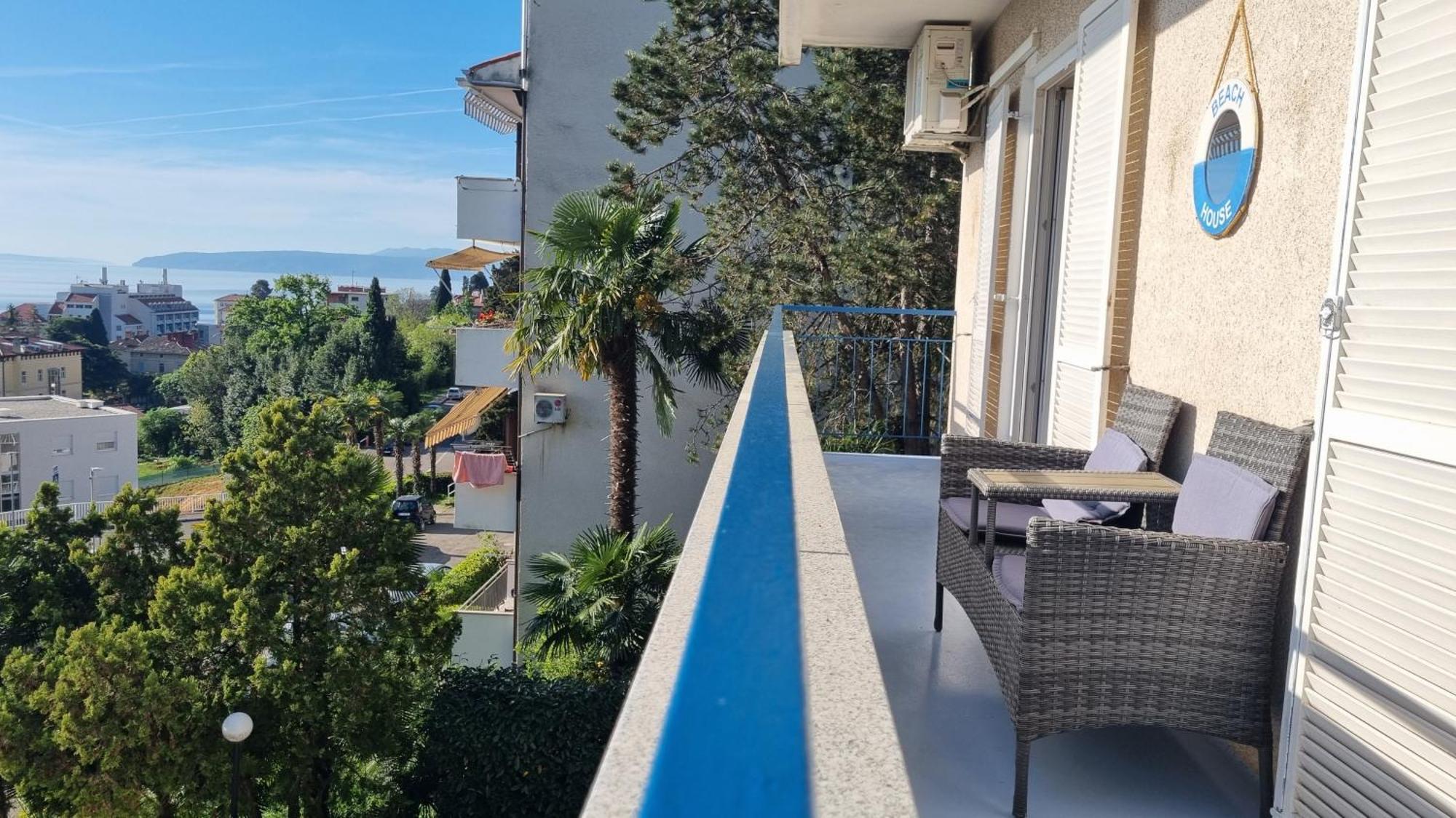 Apartment With Direct Sea View, Free Parking And Close To Beaches And Promenade Lovran Eksteriør billede